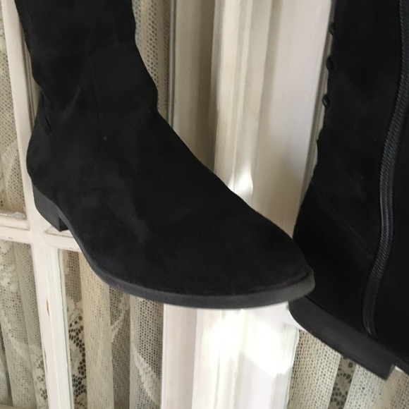 L4L Over The Knee Suedette Boots - 10M - Picture 11 of 11